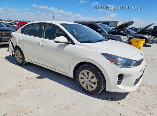 3KPA24AB1KE197048 2019 KIA RIO White Delantero derecho