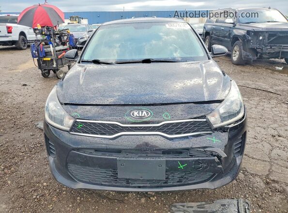 3KPA24AB2JE045391 2018 KIA RIO Черный Вид спереди