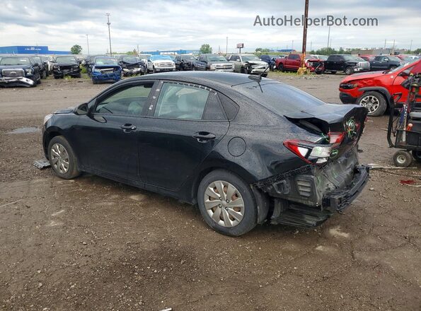 3KPA24AB2JE045391 2018 KIA RIO Черный Задняя левая четверть