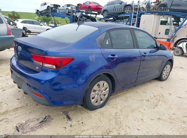 3KPA24AB2JE144518 2018 KIA RIO Blue Tył prawy
