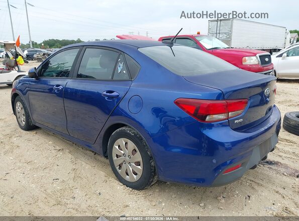3KPA24AB2JE144518 2018 KIA RIO Blue Tył lewy