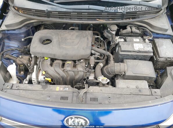 3KPA24AB2JE144518 2018 KIA RIO Blue Widok z tyłu