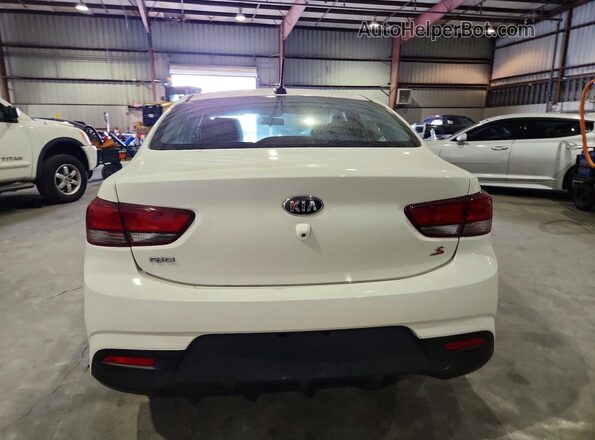 3KPA24AB2KE180002 2019 KIA RIO Белый Вид сзади