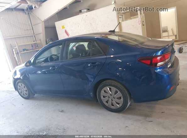 3KPA24AB2KE200474 2019 KIA RIO Blue Widok wnętrza 360 stopni