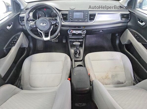 3KPA24AB3JE059042 2018 KIA RIO Beige Առջևի վահանակի տեսք