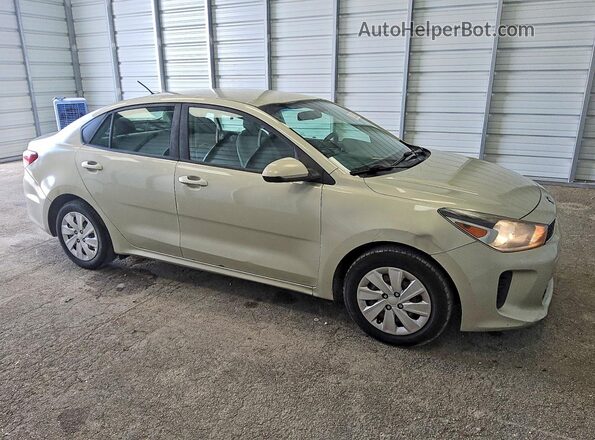 3KPA24AB3JE059042 2018 KIA RIO Beige Առջևի աջ