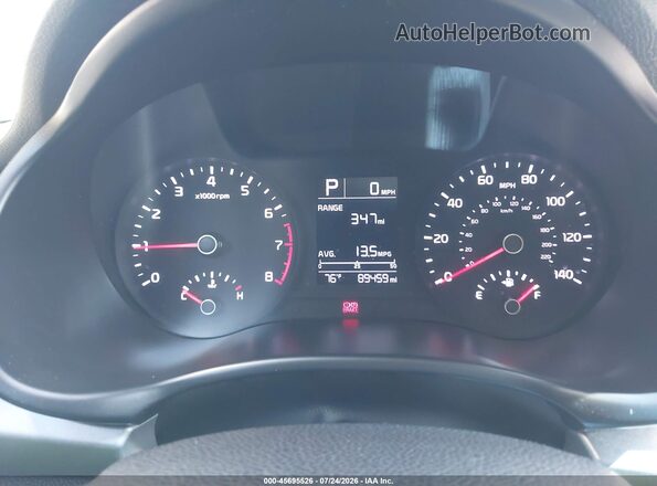 3KPA24AB3JE071305 2018 KIA RIO Black Հետևի նստատեղերի տեսք