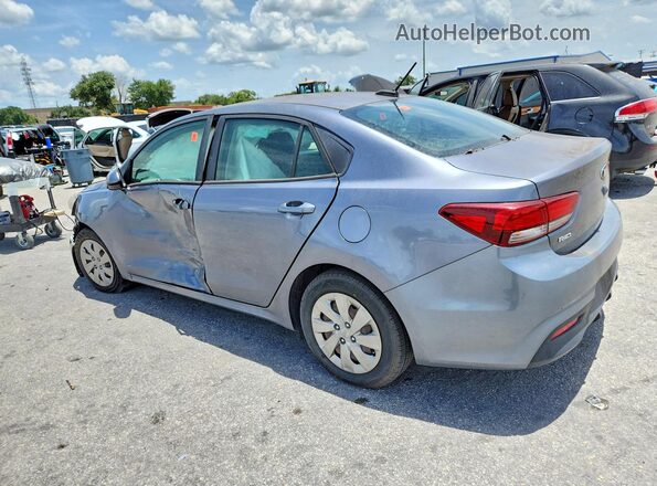 3KPA24AB3KE166853 2019 KIA RIO Blue Задня ліва чверть