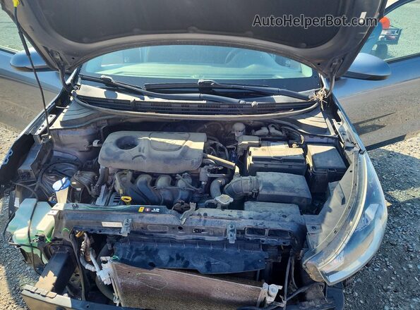 3KPA24AB4KE170765 2019 KIA RIO Charcoal Սալոնի հետևի տեսք