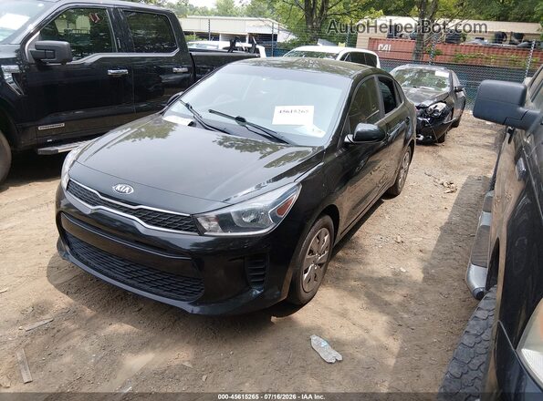 3KPA24AB4KE210729 2019 KIA RIO Black Передня ліва чверть