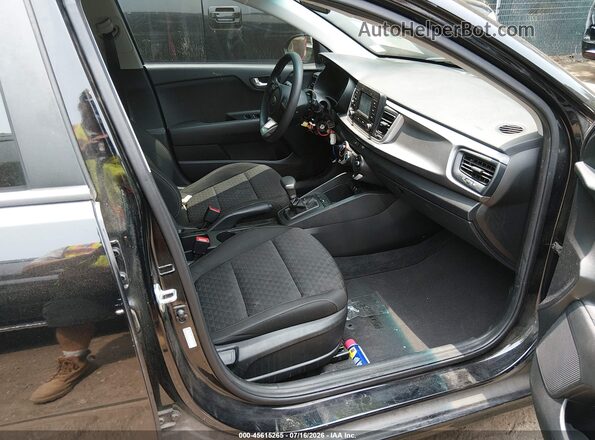 3KPA24AB4KE210729 2019 KIA RIO Black Вид салону спереду