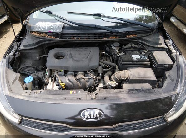 3KPA24AB4KE210729 2019 KIA RIO Black Вид ззаду