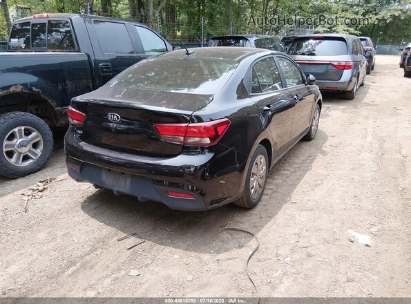 3KPA24AB4KE210729 2019 KIA RIO Black Задня права чверть