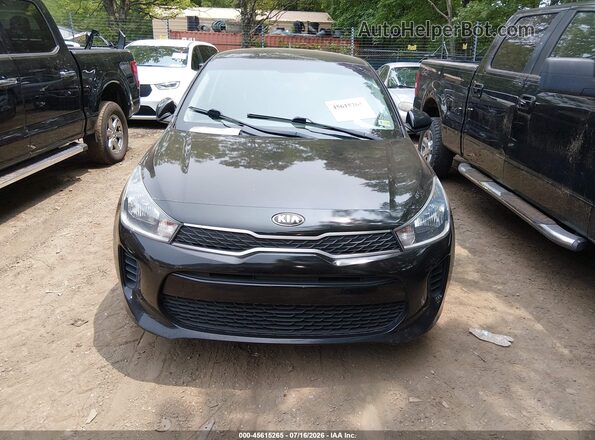 3KPA24AB4KE210729 2019 KIA RIO Black Вид щитка приладів