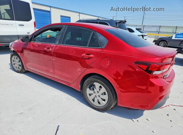 3KPA24AB5KE200727 2019 KIA RIO Red Հետևի ձախ