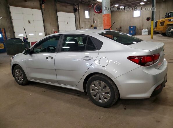 3KPA24AB5KE215969 2019 KIA RIO Silver Trasero izquierdo