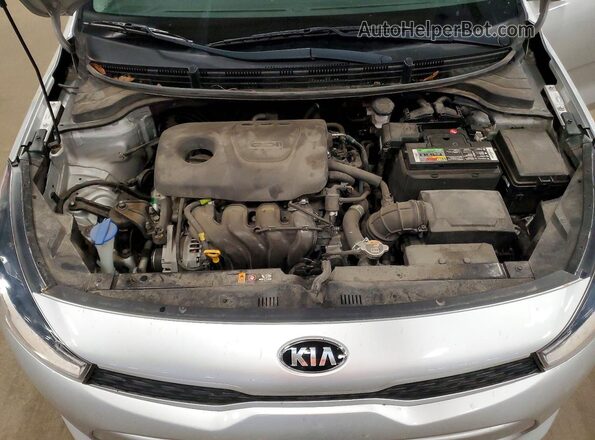 3KPA24AB5KE215969 2019 KIA RIO Silver Vista interior trasera