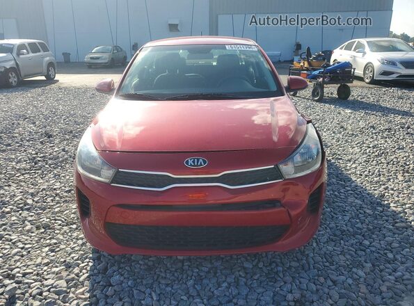 3KPA24AB6KE167429 2019 KIA RIO Red Вид спереду