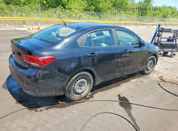 3KPA24AB6KE216015 2019 KIA RIO Black Rear right