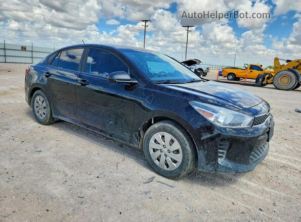 3KPA24AB7JE062896 2018 KIA RIO Black წინა მარჯვენა