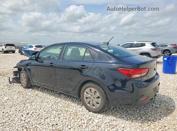 3KPA24AB7KE233101 2019 KIA RIO Black Հետևի ձախ