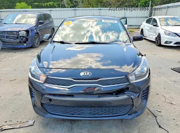 3KPA24AB7KE242526 2019 KIA RIO Черный Вид спереди