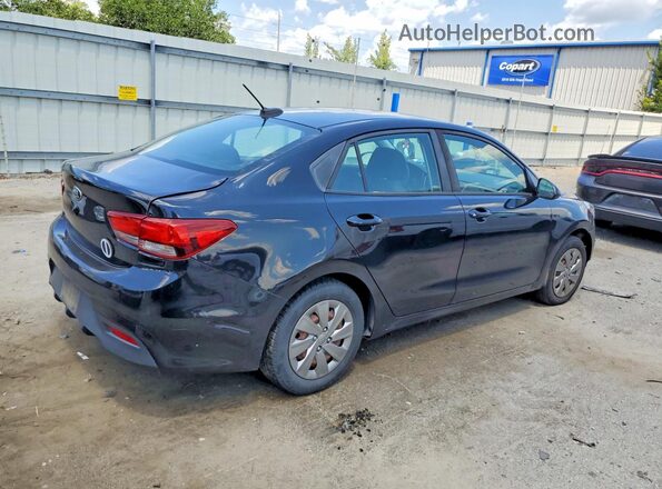 3KPA24AB7KE242526 2019 KIA RIO Черный Задняя правая четверть