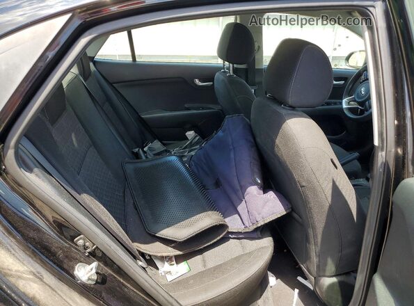 3KPA24AB7KE242526 2019 KIA RIO Черный Вид задних сидений
