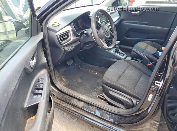 3KPA24AB7KE242526 2019 KIA RIO Черный Вид панели приборов