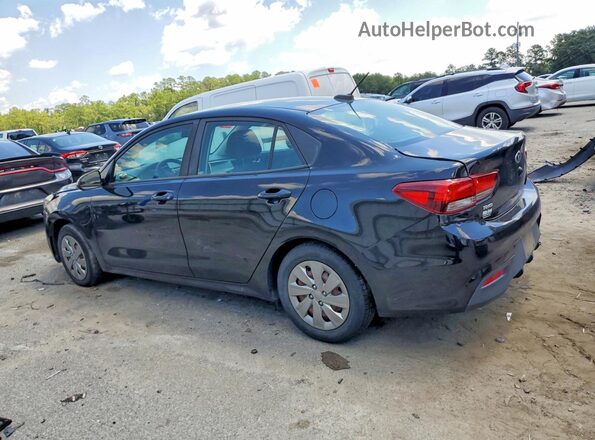 3KPA24AB7KE242526 2019 KIA RIO Черный Задняя левая четверть