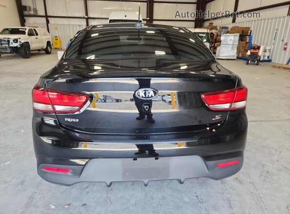 3KPA24AB8JE071817 2018 KIA RIO Black 