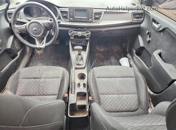 3KPA24AB8JE079769 2018 KIA RIO Silver Widok deski rozdzielczej