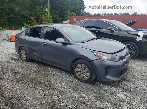 3KPA24AB8KE158604 2019 KIA RIO Gray Front right