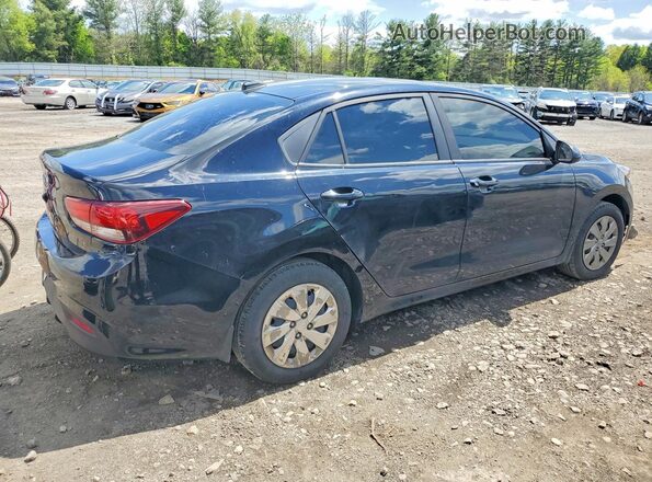 3KPA24AB8KE203735 2019 KIA RIO Черный Задняя правая четверть