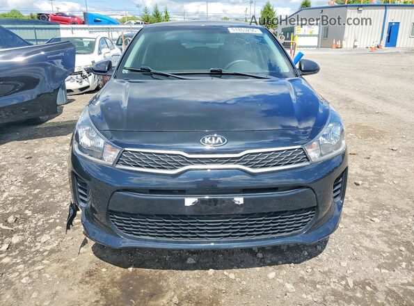 3KPA24AB8KE203735 2019 KIA RIO Черный Вид спереди