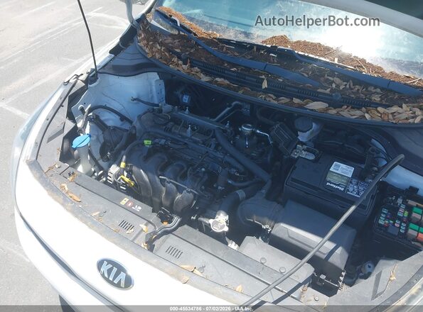 3KPA24AB9JE071583 2018 KIA RIO White Հետևի տեսք