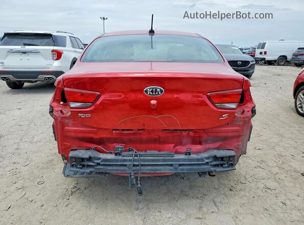 3KPA24AB9KE172818 2019 KIA RIO Red Հետևի տեսք