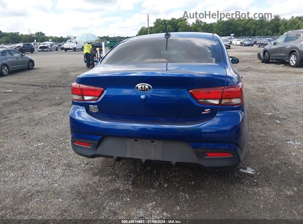 3KPA24AB9KE173693 2019 KIA RIO Blue 