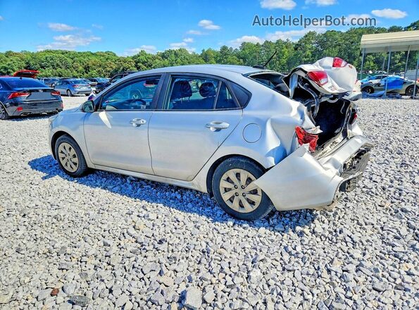 3KPA24ABXJE047535 2018 KIA RIO Silver უკანა მარცხენა