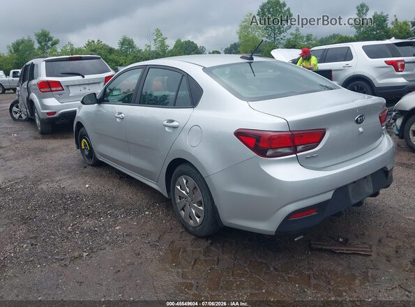 3KPA24ABXJE145447 2018 KIA RIO Silver Задня ліва чверть