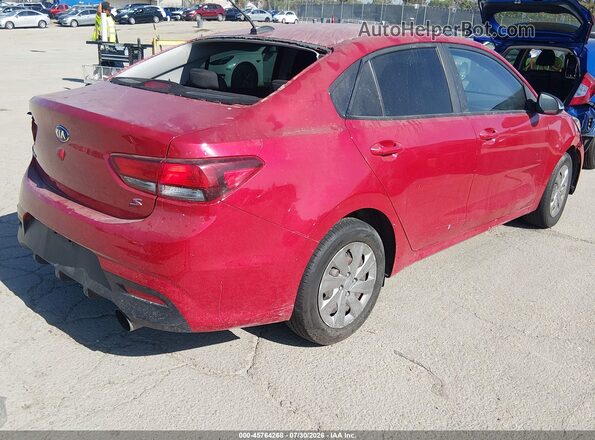 3KPA24ABXKE208094 2019 KIA RIO Red Tył prawy