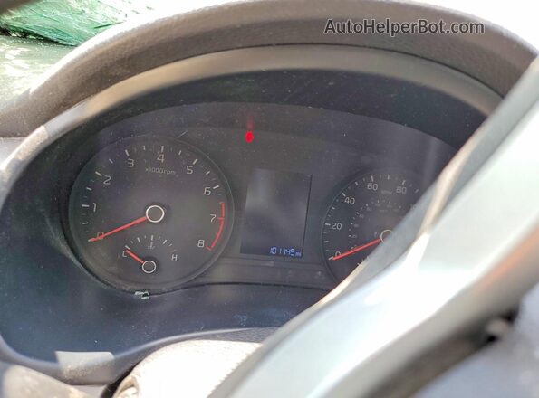 3KPA24ABXKE241287 2019 KIA RIO Silver ხელსაწყოთა პანელის ხედი