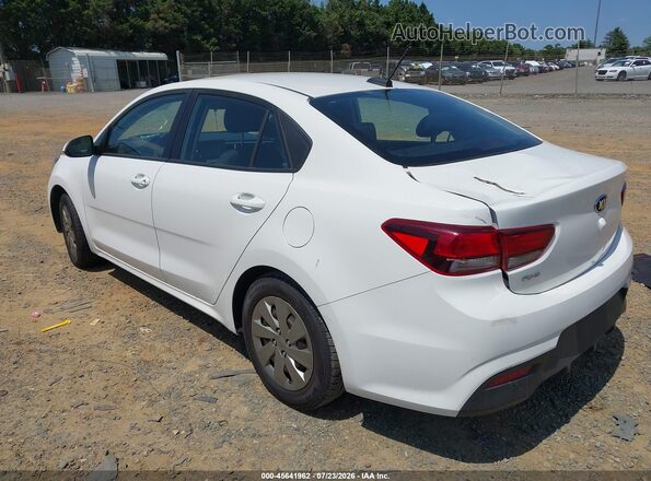 3KPA24AD0LE278352 2020 KIA RIO Белый Задняя левая четверть