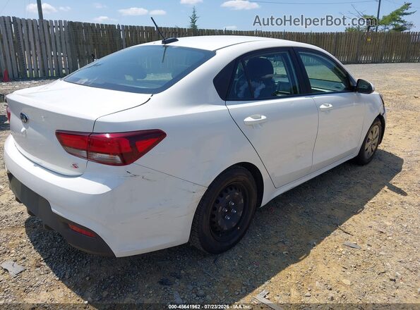 3KPA24AD0LE278352 2020 KIA RIO Белый Задняя правая четверть