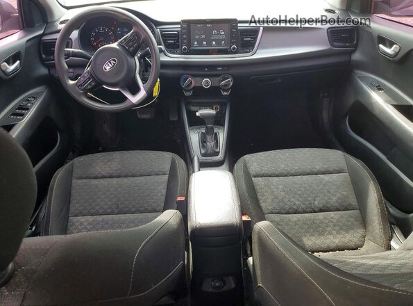 3KPA24AD0LE295765 2020 KIA RIO Gray Առջևի վահանակի տեսք