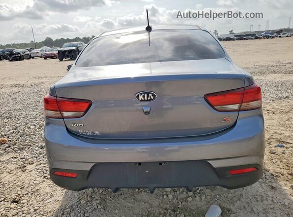 3KPA24AD0LE295765 2020 KIA RIO Gray Հետևի տեսք