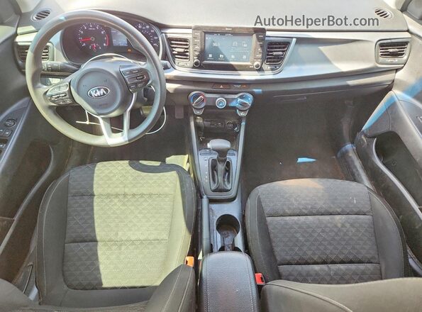 3KPA24AD0LE302861 2020 KIA RIO Silver Vista del salpicadero