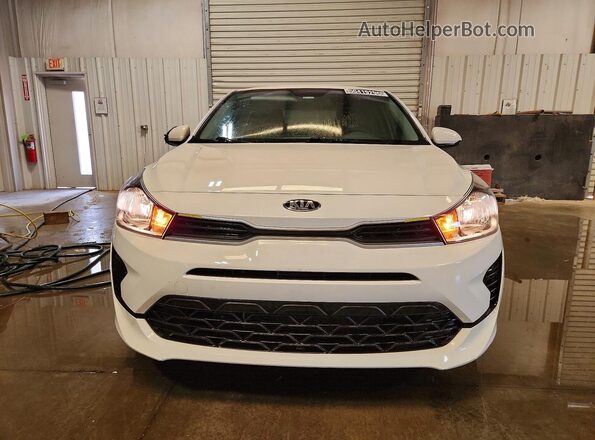 3KPA24AD0ME378954 2021 KIA RIO White წინა ხედი