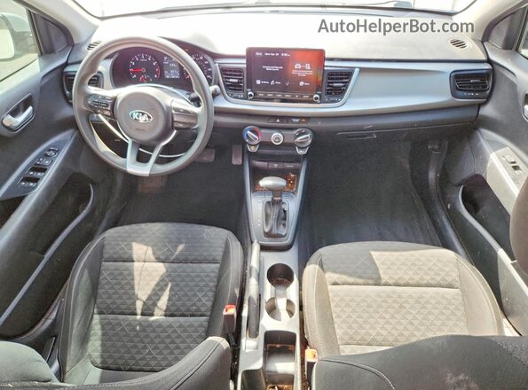 3KPA24AD0ME378954 2021 KIA RIO White წინა პანელის ხედი