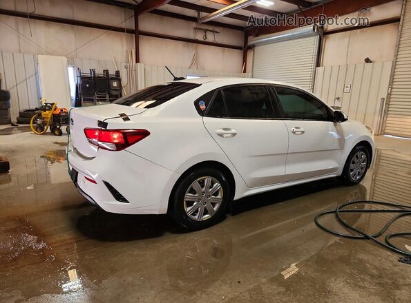 3KPA24AD0ME378954 2021 KIA RIO White უკანა მარჯვენა